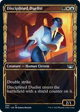 Disciplined Duelist (Showcase), Streets of New Capenna 304