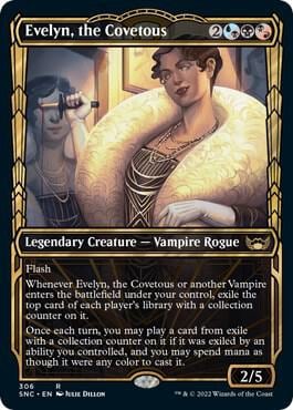Evelyn, the Covetous (Showcase), Streets of New Capenna 306