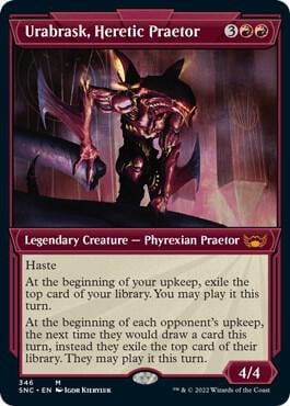 Urabrask, Heretic Praetor (Showcase), Streets of New Capenna 346
