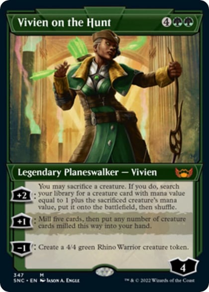 Vivien on the Hunt (Showcase), Streets of New Capenna 347