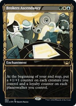 Brokers Ascendancy (Gilded Foil), Streets of New Capenna 362