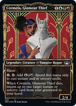 Cormela, Glamour Thief (Gilded Foil), Streets of New Capenna 366
