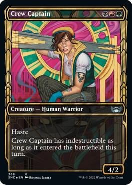 Crew Captain (Gilded Foil), Streets of New Capenna 368