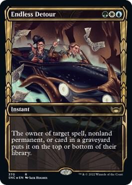 Endless Detour (Gilded Foil), Streets of New Capenna 370