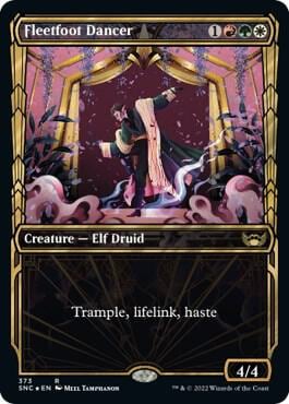 Fleetfoot Dancer (Gilded Foil), Streets of New Capenna 373