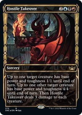 Hostile Takeover (Gilded Foil), Streets of New Capenna 375