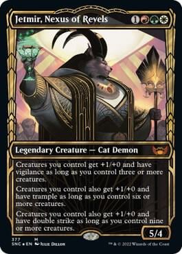 Jetmir, Nexus of Revels (Gilded Foil), Streets of New Capenna 377