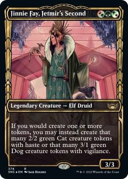 Jinnie Fay, Jetmir's Second (Gilded Foil), Streets of New Capenna 378