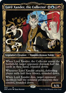 Lord Xander, the Collector (Gilded Foil), Streets of New Capenna 380