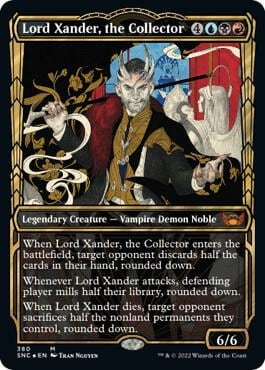 Lord Xander, the Collector (Gilded Foil), Streets of New Capenna 380