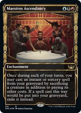 Maestros Ascendancy (Gilded Foil), Streets of New Capenna 381