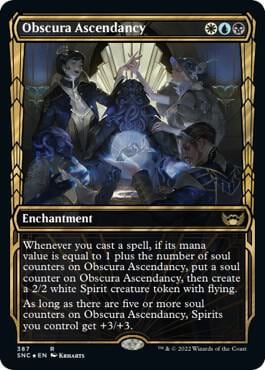 Obscura Ascendancy (Gilded Foil), Streets of New Capenna 387