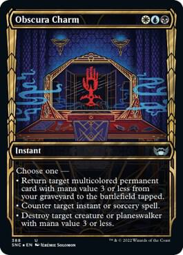 Obscura Charm (Gilded Foil), Streets of New Capenna 388