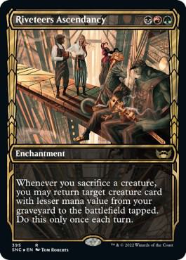 Riveteers Ascendancy (Gilded Foil), Streets of New Capenna 395