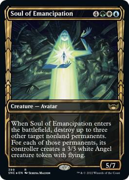 Soul of Emancipation (Gilded Foil), Streets of New Capenna 399