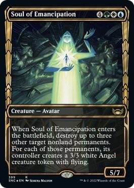 Soul of Emancipation (Gilded Foil), Streets of New Capenna 399