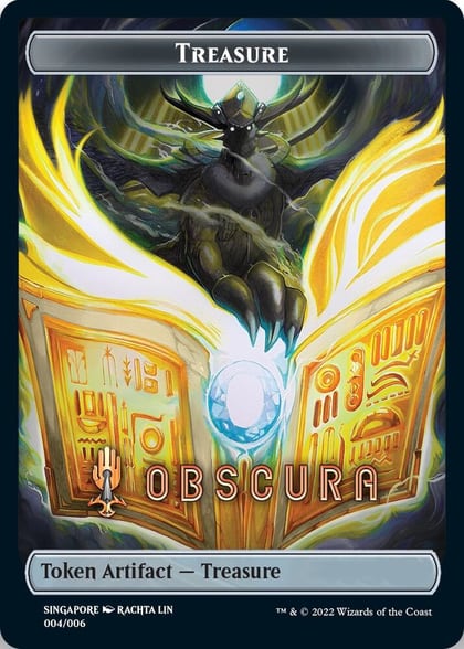 Treasure Token (Obscura) [SEA Exclusive], Streets of New Capenna 4