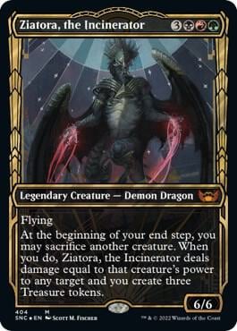 Ziatora, the Incinerator (Gilded Foil), Streets of New Capenna 404