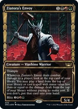 Ziatora's Envoy (Gilded Foil), Streets of New Capenna 405