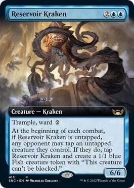 Reservoir Kraken (Extended Art), Streets of New Capenna 413