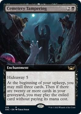 Cemetery Tampering (Extended Art), Streets of New Capenna 418