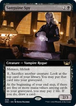 Sanguine Spy (Extended Art), Streets of New Capenna 420