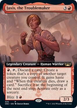 Jaxis, the Troublemaker (Extended Art), Streets of New Capenna 425