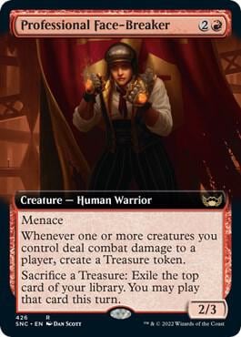 Professional Face-Breaker (Extended Art), Streets of New Capenna 426