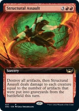 Structural Assault (Extended Art), Streets of New Capenna 427