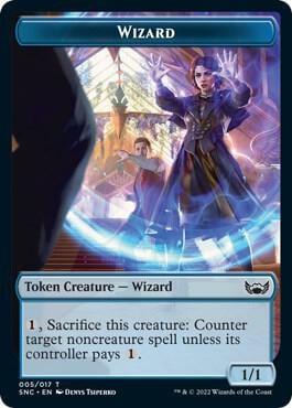 Wizard Token, Streets of New Capenna 5
