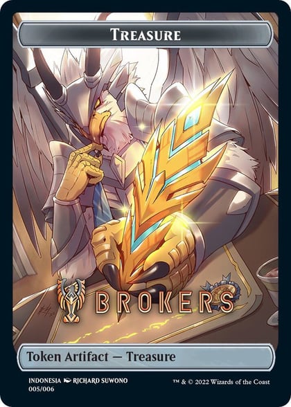 Treasure Token (Brokers) [SEA Exclusive], Streets of New Capenna 5