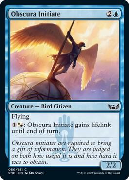 Obscura Initiate, Streets of New Capenna 50