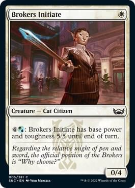 Brokers Initiate, Streets of New Capenna 5