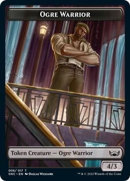 Ogre Warrior // Citizen Double-Sided Token, Streets of New Capenna 6 // 12