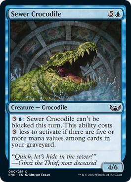 Sewer Crocodile, Streets of New Capenna 60