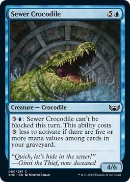 Sewer Crocodile, Streets of New Capenna 60