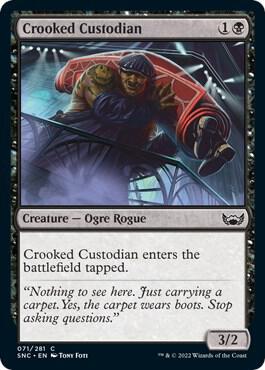 Crooked Custodian, Streets of New Capenna 71
