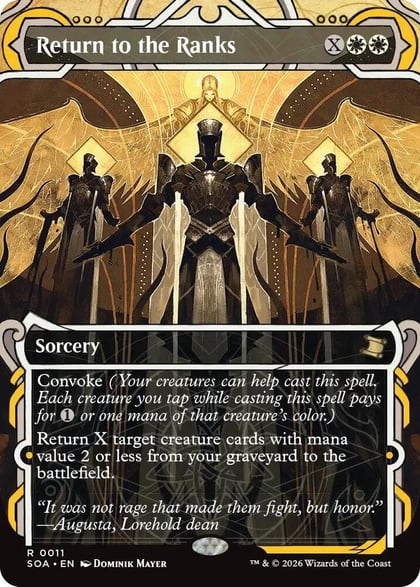 Return to the Ranks, Secrets of Strixhaven: Mystical Archive 11