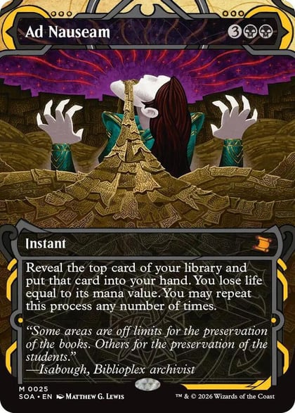 Ad Nauseam, Secrets of Strixhaven: Mystical Archive 25