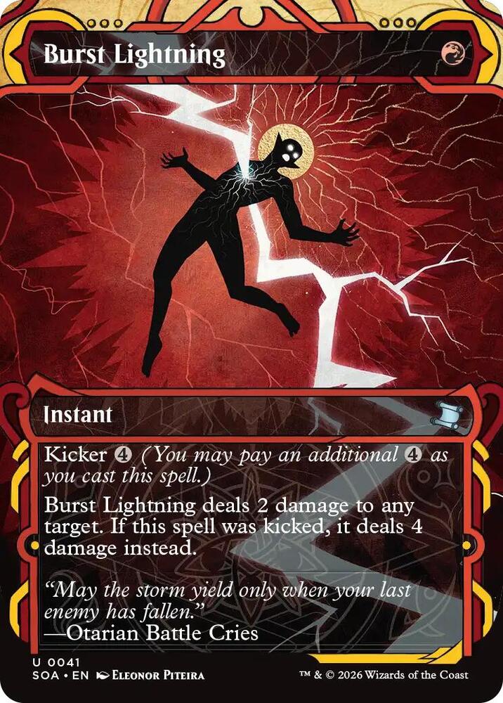Burst Lightning, Secrets of Strixhaven: Mystical Archive 41