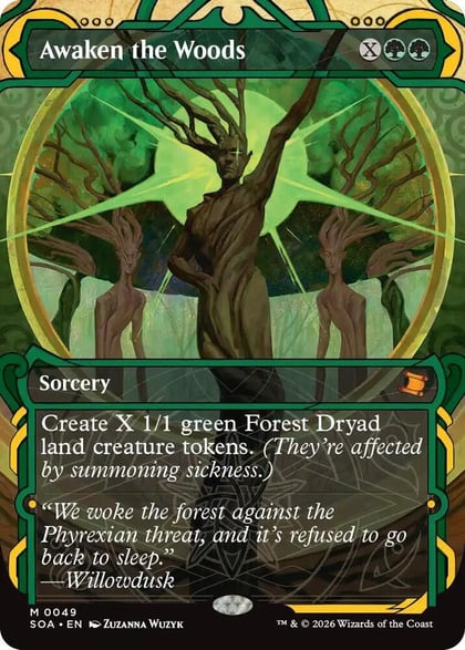 Awaken the Woods, Secrets of Strixhaven: Mystical Archive 49