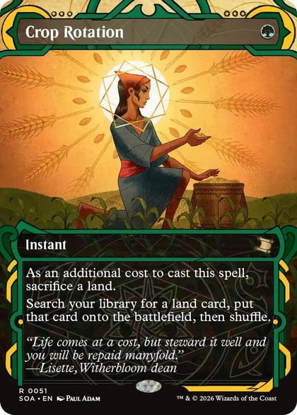 Crop Rotation, Secrets of Strixhaven: Mystical Archive 51