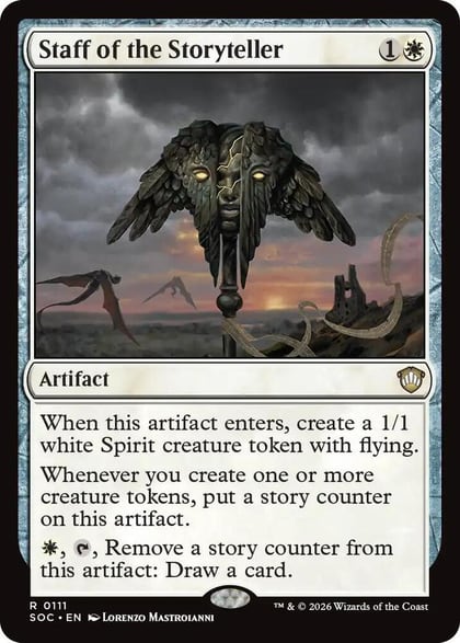 Staff of the Storyteller, Commander: Secrets of Strixhaven 111