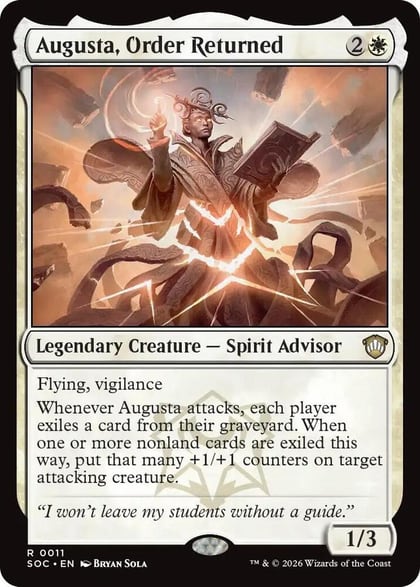 Augusta, Order Returned, Commander: Secrets of Strixhaven 11