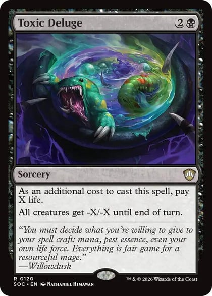 Toxic Deluge, Commander: Secrets of Strixhaven 120