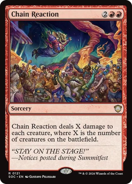 Chain Reaction, Commander: Secrets of Strixhaven 121