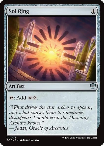 Sol Ring, Commander: Secrets of Strixhaven 128