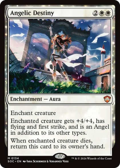 Angelic Destiny, Commander: Secrets of Strixhaven 134