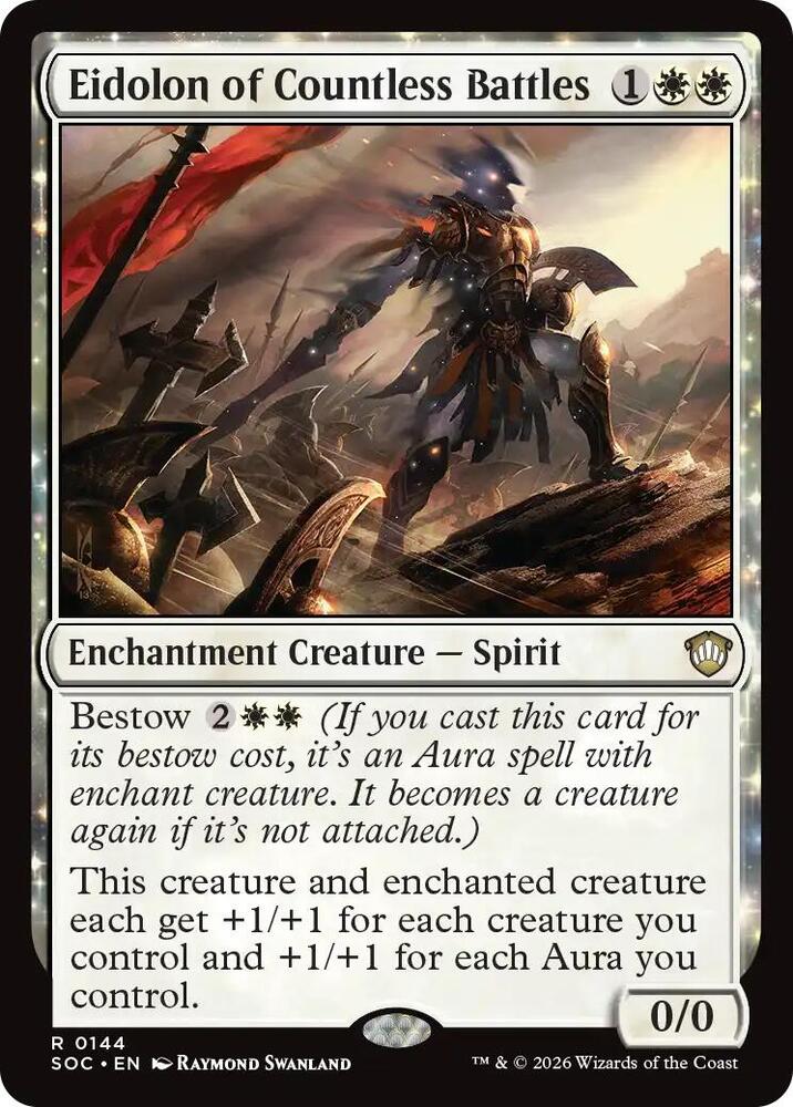 Eidolon of Countless Battles, Commander: Secrets of Strixhaven 144