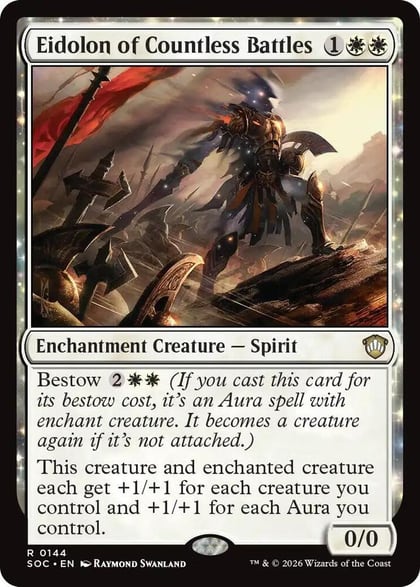 Eidolon of Countless Battles, Commander: Secrets of Strixhaven 144